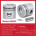 Parties automobiles Piston du moteur Mitsubishi 6D15T ME072055